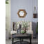 Miroir hexagonal 18,5 "x 18,5" avec cadre en bois naturel-1293367039