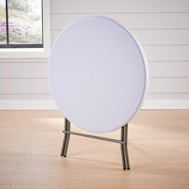80cm Plastic Circular Portable Folding Table