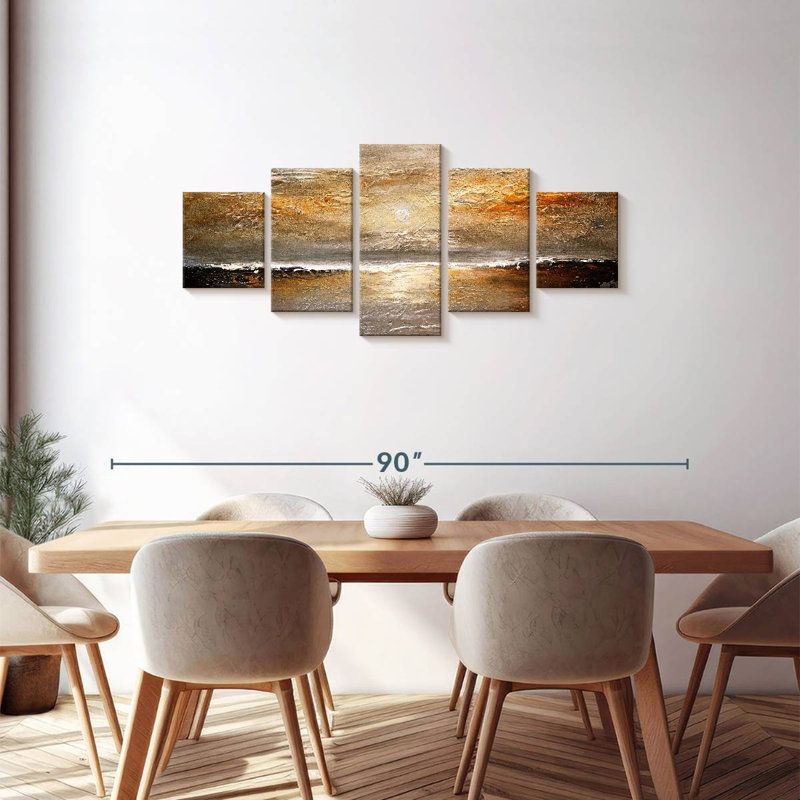 Rustic Sunset I, 30" H x 68" W