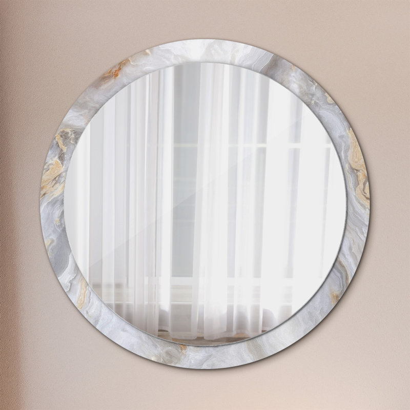 Huldar Glass Flat Wall Mirror