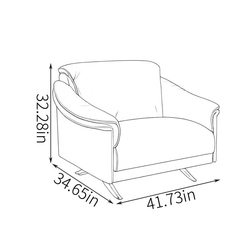 Light luxury solid wood sofa