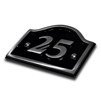 Jaclynn 11.5cm H Reflective Metal House Number