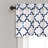 Bellagio Geometric Tailored 52'' W Window Valance-1227145140