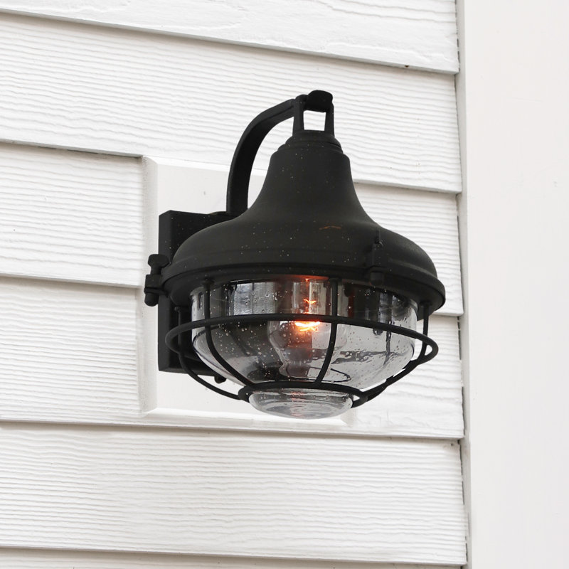 Barrowman Wall Light, 9.32" H x 9.11" W x 8.74" D