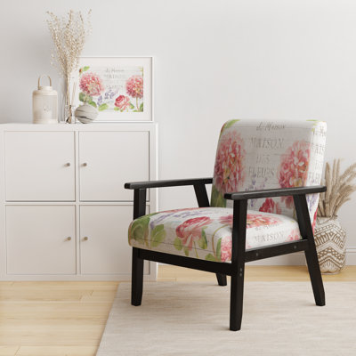 Fauteuil d'appoint rembourré 'Garlyn - Maison Des Fleurs II'