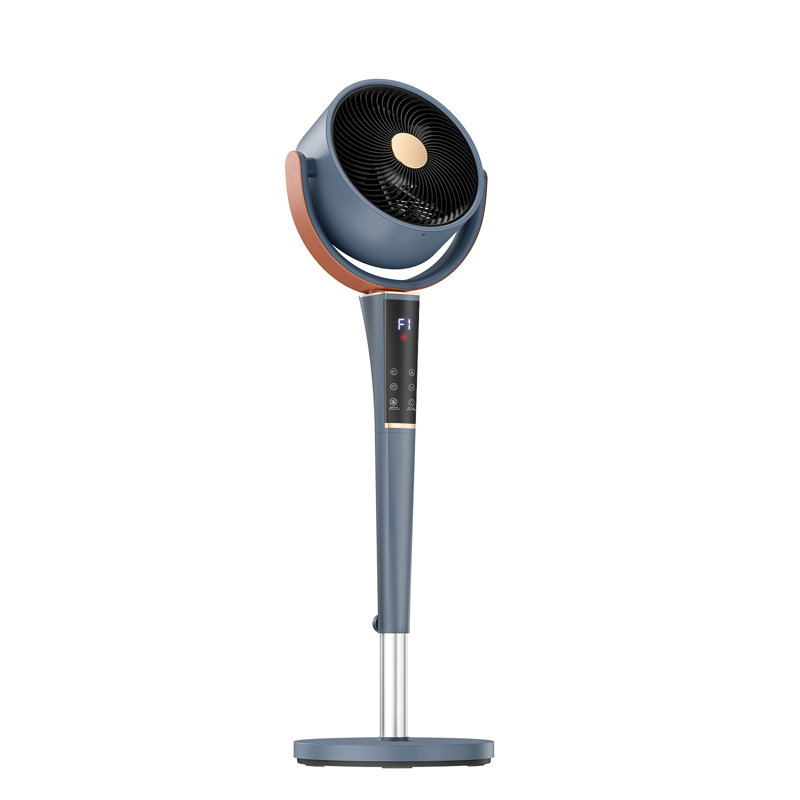 Ventilateur sur pied 15 vitesses avec télécommande, ventilateur de plancher oscillant à 120 °, moteur à courant continu silencieux pour la chambre à coucher, le salon et le bureau personnel