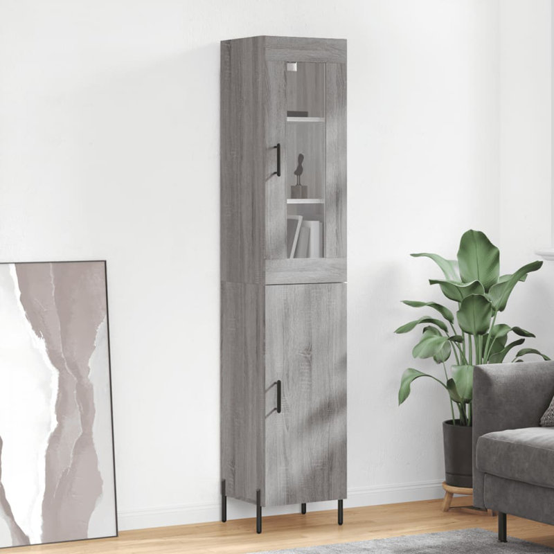 Neaha 34.5cm Sideboard, Grey Sonoma