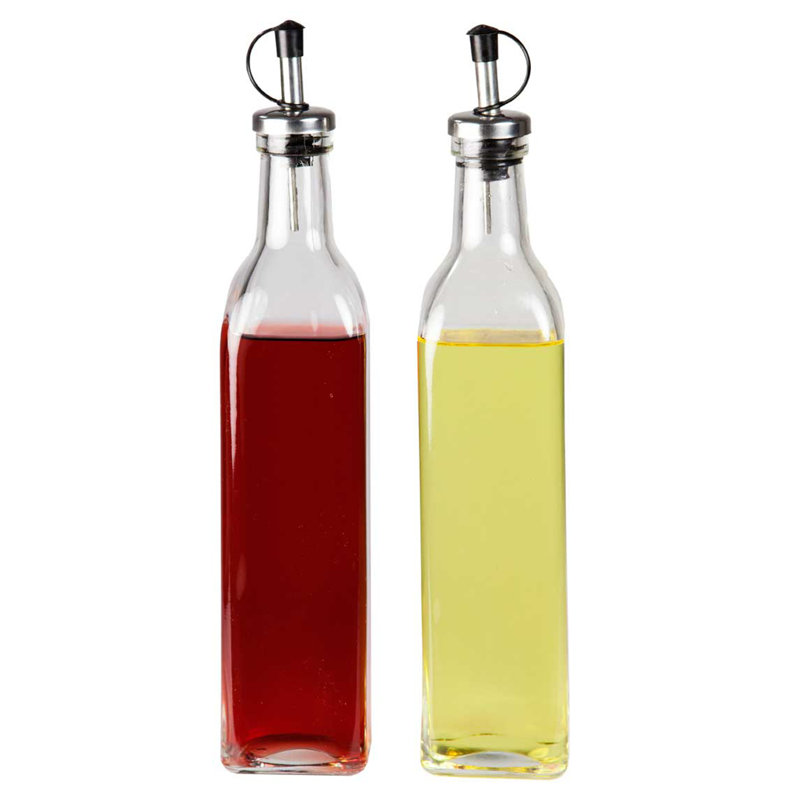 Ensemble huilier et vinaigre facile à verser
