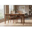 Chaise d'appoint cloutée en bois massif clermont-303985518