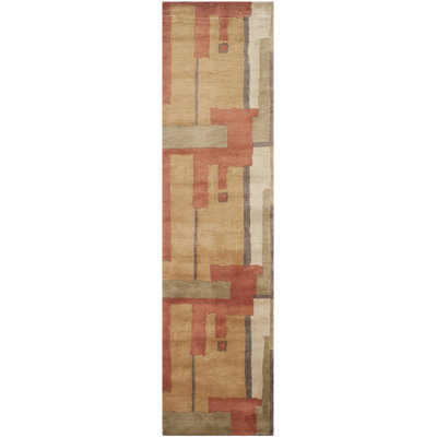 Tapis à poil long tibétain