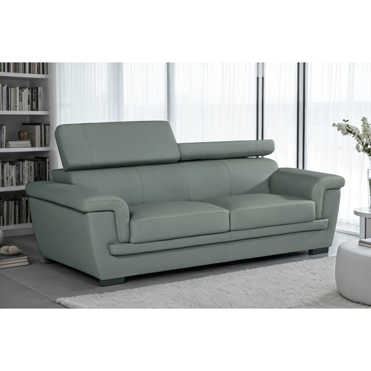 Syniya Genuine Leather Sofa