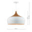 Nataly 1 - Light Dome Pendant-33681038