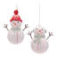 Ornement bonhomme de neige fantaisiste (ensemble de 6)