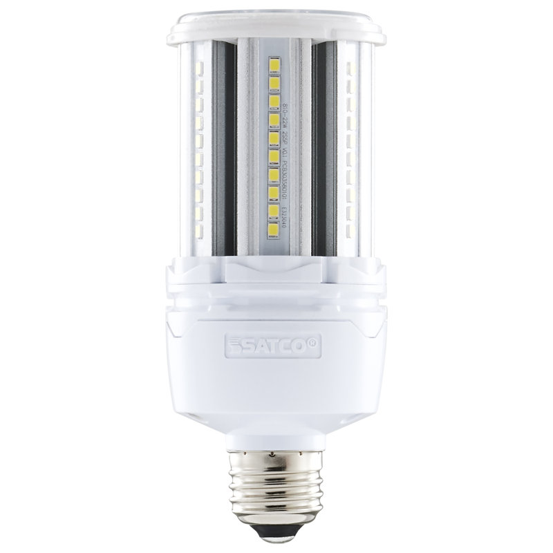 22 Watt White LED Bulb, 2700K