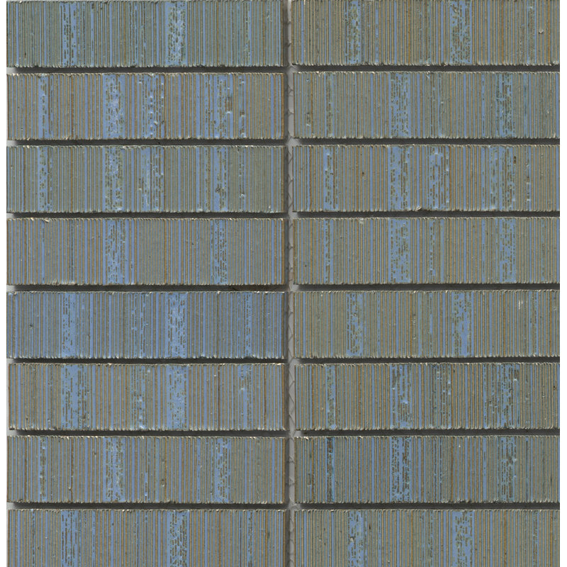 Newtro 12 x 12 Ceramic Decorative Accent Tile, Ocean