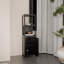 Armoire de rangement en bambou noire de 52 pieds de haut-167985005