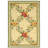 Hand Hooked Wool Pile Floral Rug-116540018
