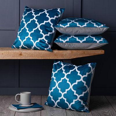 Micaela Geometric Square Cushion Cover
