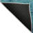 Machine Washable Indoor/Outdoor Cinead ACN1699 Teal Rug-104737811