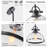1-light Dome Glass Pendant Light