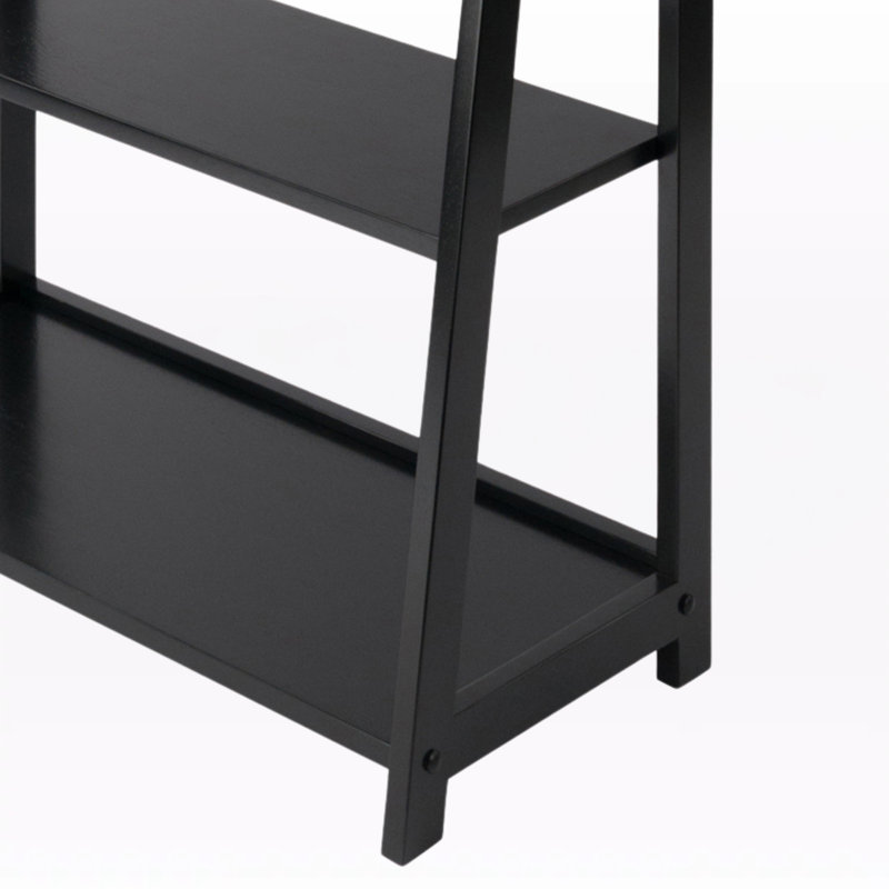 Étagère en bois massif et manufacturé Stradford, H 57,89 po x l 27,65 po x P 12,87 po