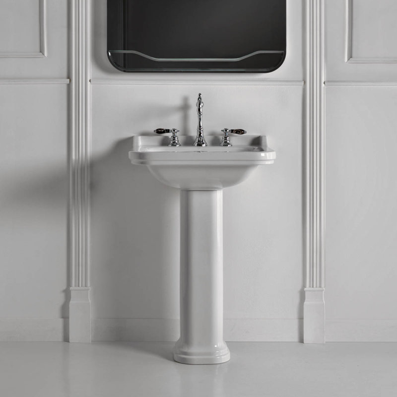 Waldorf 31.5'' L Bathroom Sink, 8" Centers, 37.4" H x 21.7" W x 31.5" L