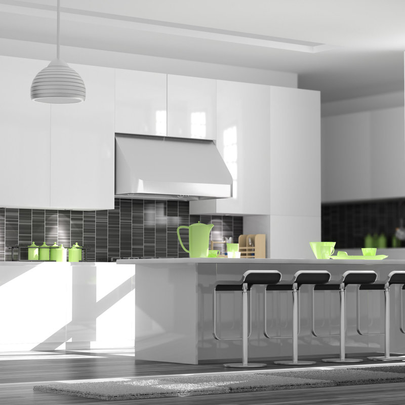 ZLINE 60" Ducted Vent Under Cabinet Range Hood in Stainless Steel