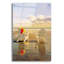«Chairs On The Beach» par Carlos Casamayor, verre acrylique Wal Art-403790916
