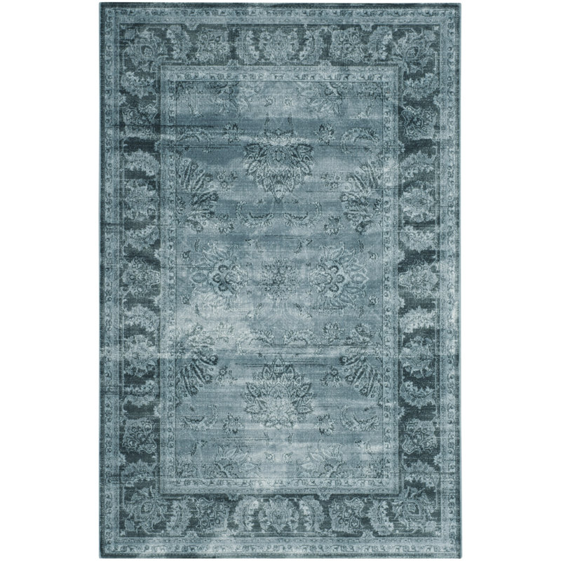 Syliva Viscose Pile Rug, Rectangle 4' x 5'7"