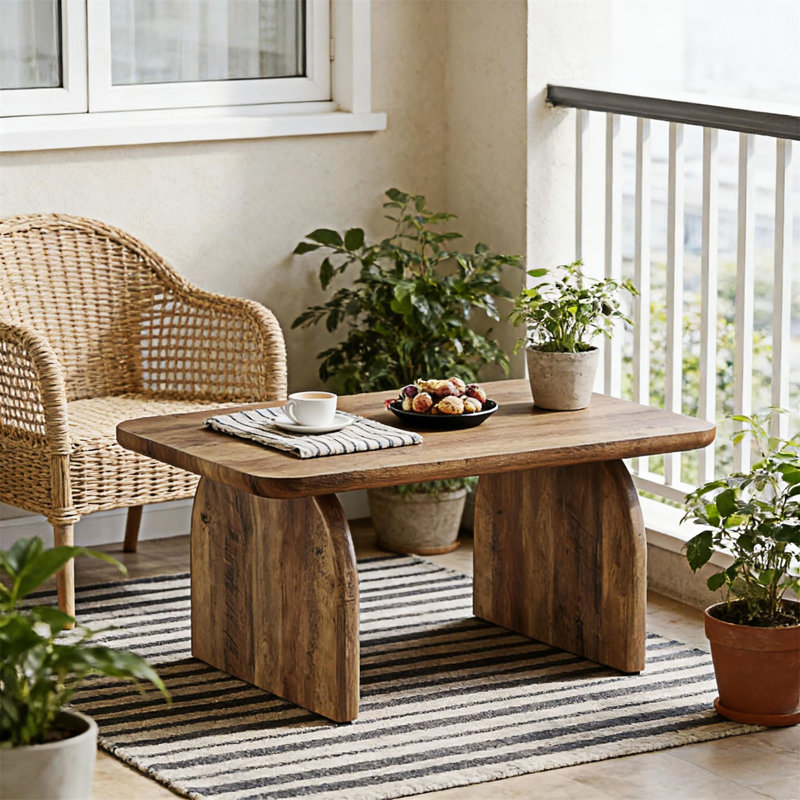 Table basse en bois