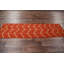 Oriental à la main géométrique marocain à la main-noué la 10'0 po x 3'0" en laine à la main one-of-kind Hattie