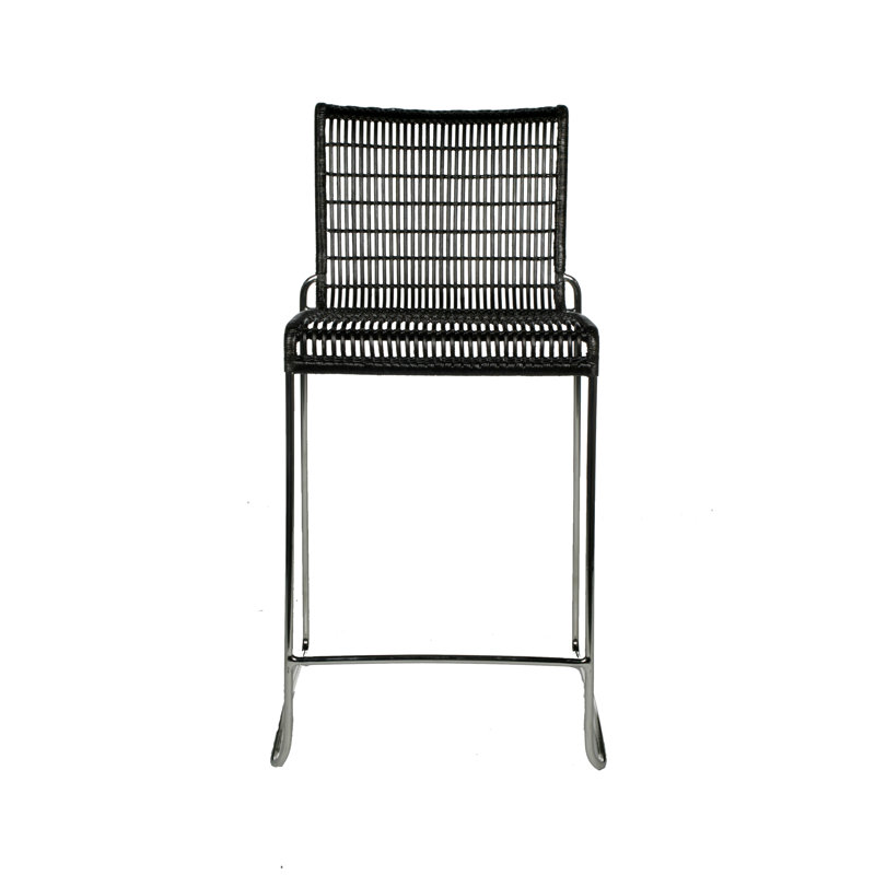 Joseba Counter Stool with Metal Frame, Bar Stool (29.5" Seat Height)