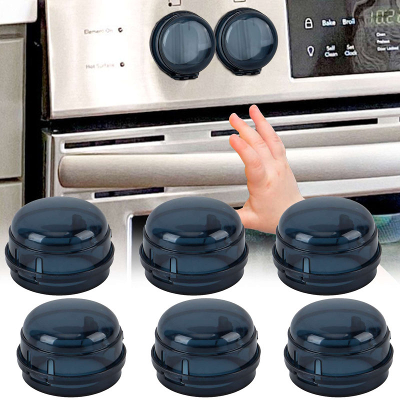 Paquet de 6 couvre-poignées pour la sécurité des enfants, Bleu