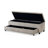 Flap and Drawer Dual Storage Function Solid Wood Storage Ottoman-118494963