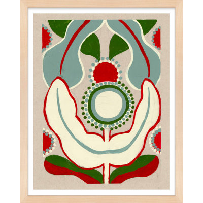 Magical Poppy 1 Print by Andrea Stokes