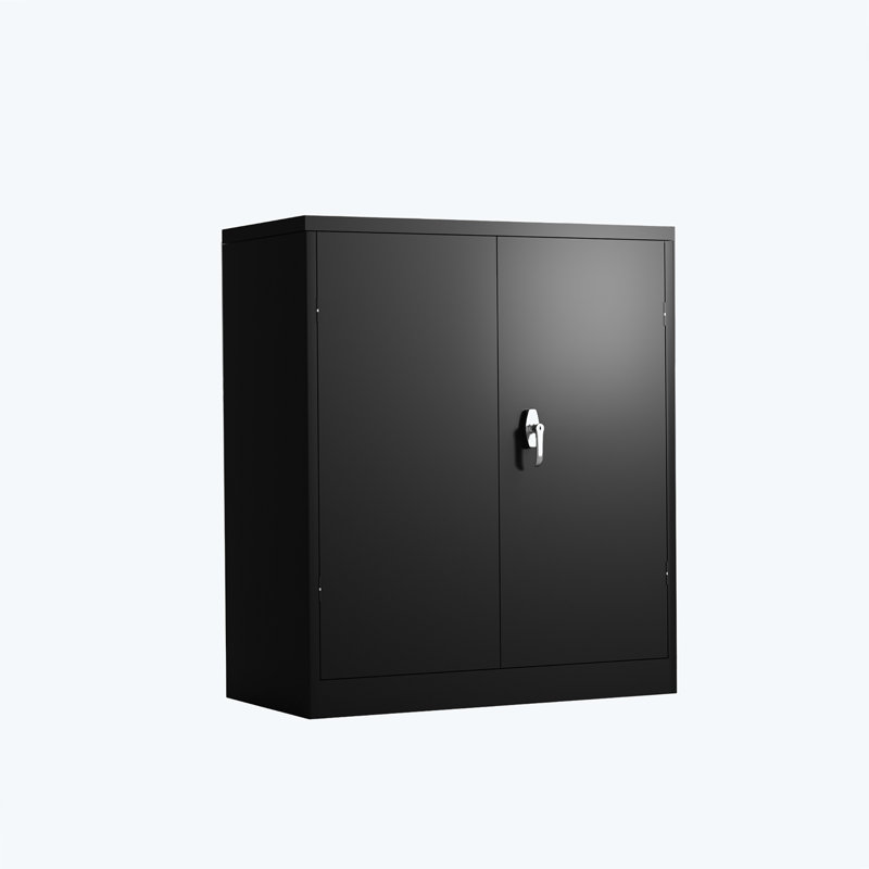 Laurindo 36'' Wide 2 - Shelf Storage Cabinet