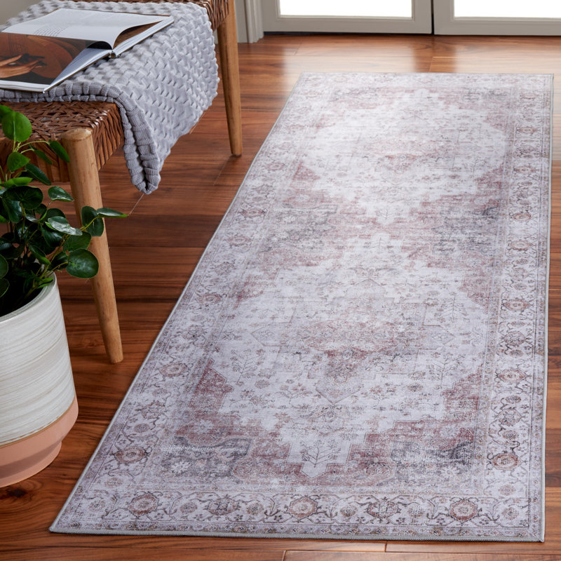 Melaya Performance Machine Washable Oriental Rug, Runner 2'6" x 8'