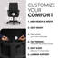 Chaise de travail à dossier moyen HON Ignition 2.0, inclinaison standard, structure noire, onyx-119729015-119729017-117026065