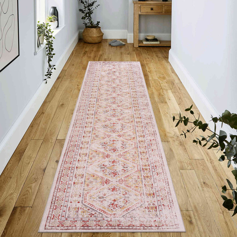 Washable Rug Runner Rug, Runner 2'6" x 10'