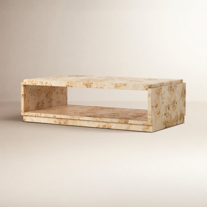Kingston Single Coffee Table, Light Brown