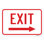 Enter-Exit with Right Arrow Sign