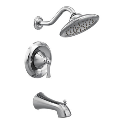 Wynford Moentrol Tub and Shower Faucet Trim with Lever Handle