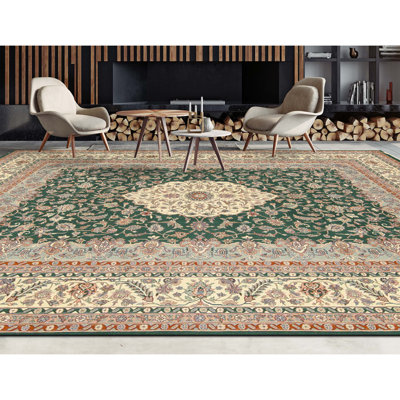 Hand Knotted Wool Indoor Rug
