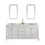 Queen 60" Double Bathroom Vanity Set with Mirror-239915529-75331905