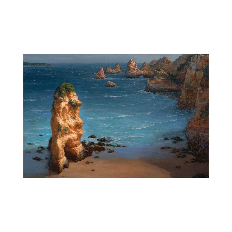 Dona Ana Portugal by Ken Salaz - Wrapped Canvas Painting, 20.32 cm H x 30.48 cm W