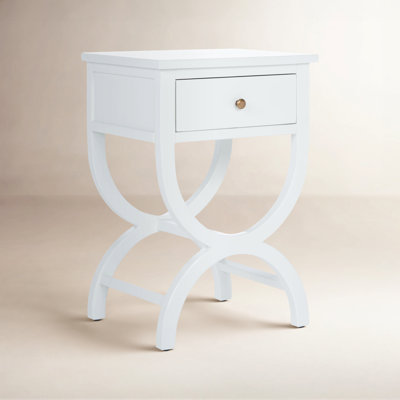 Floris End Table With Storage