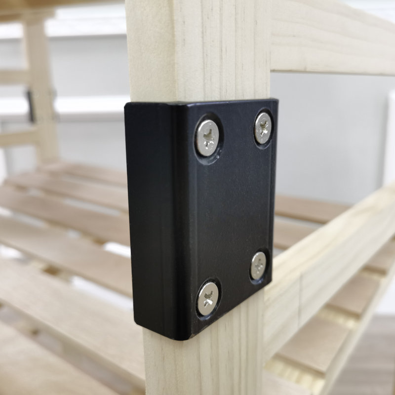 Support à pain à 4 niveaux avec support à pain inclinable en bois