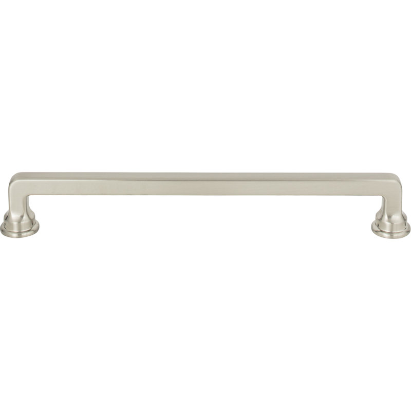 Oskar 5 1/16" Center to Center Bar Pull, Brushed Nickel, 7 9/16"