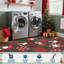 Tapis de Noël pour le salon de Noël, tapis mignons et doux en forme de cerf pour la chambre de bébé-1650444701