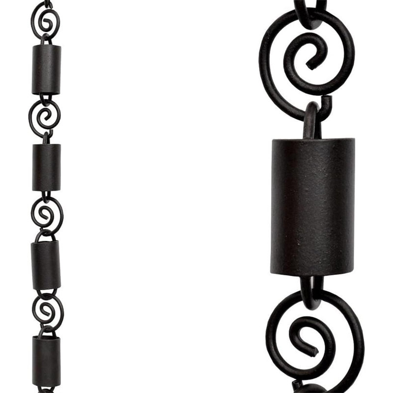 Metal No Subject Rain Chain